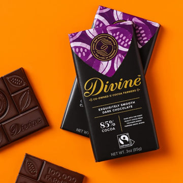 divine dark chocolate bars