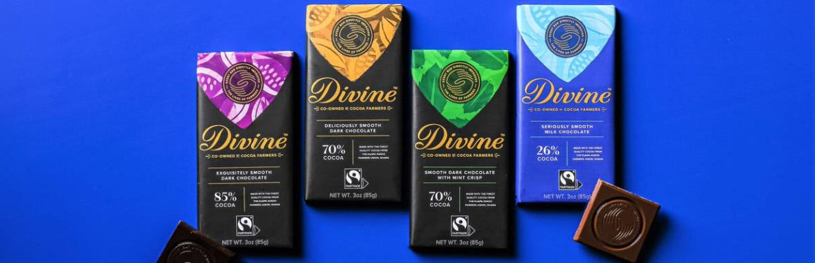 divine chocolate bars