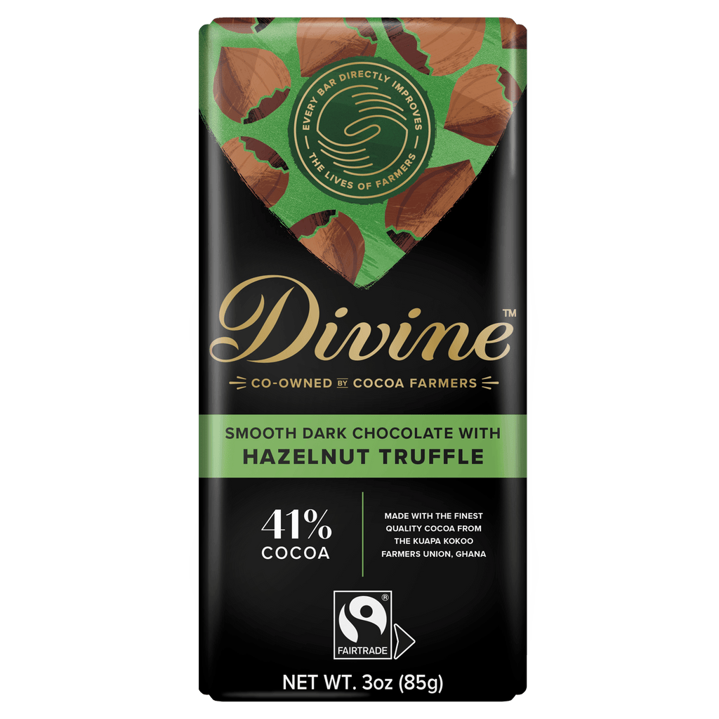 Divine Dark Chocolate with Hazelnut Truffle | Free 1-3 Day